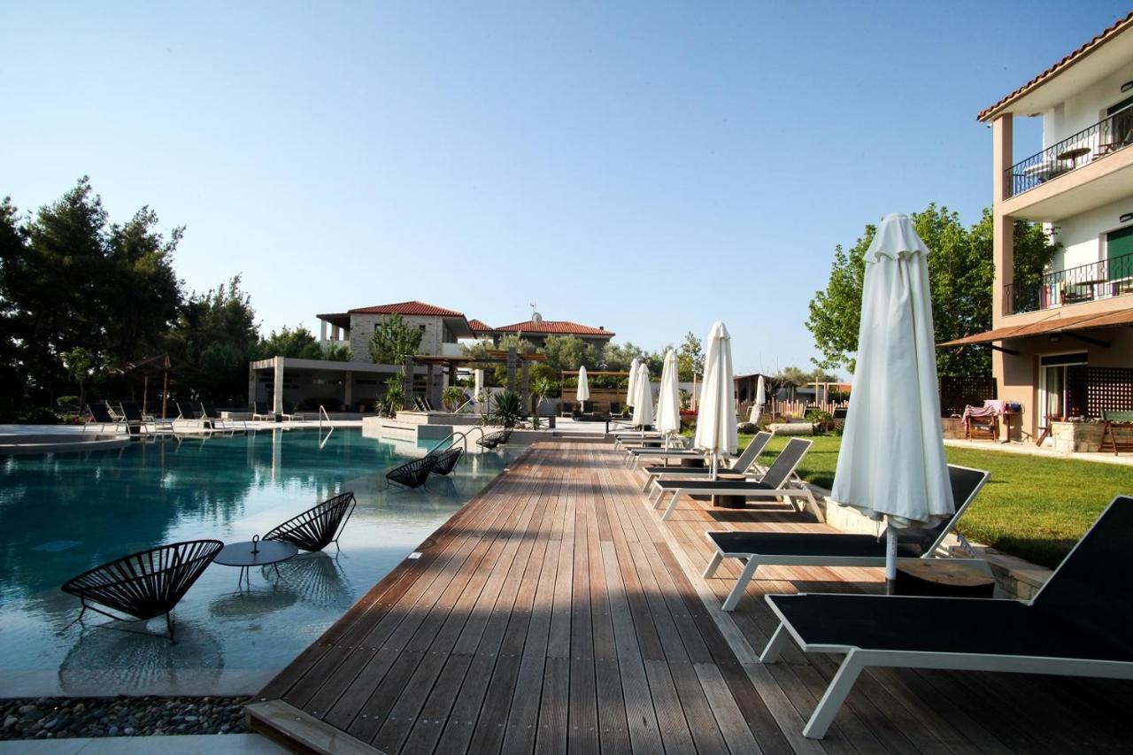 Nostos Hotel Afytos Esterno foto